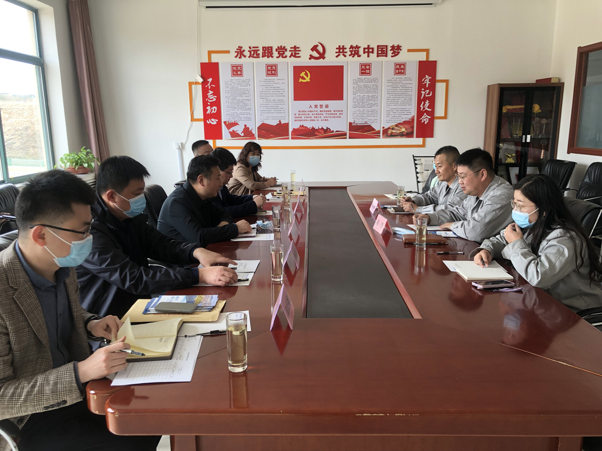 市人社局(ju)來我司開(kai)展人才調(diao)研工作